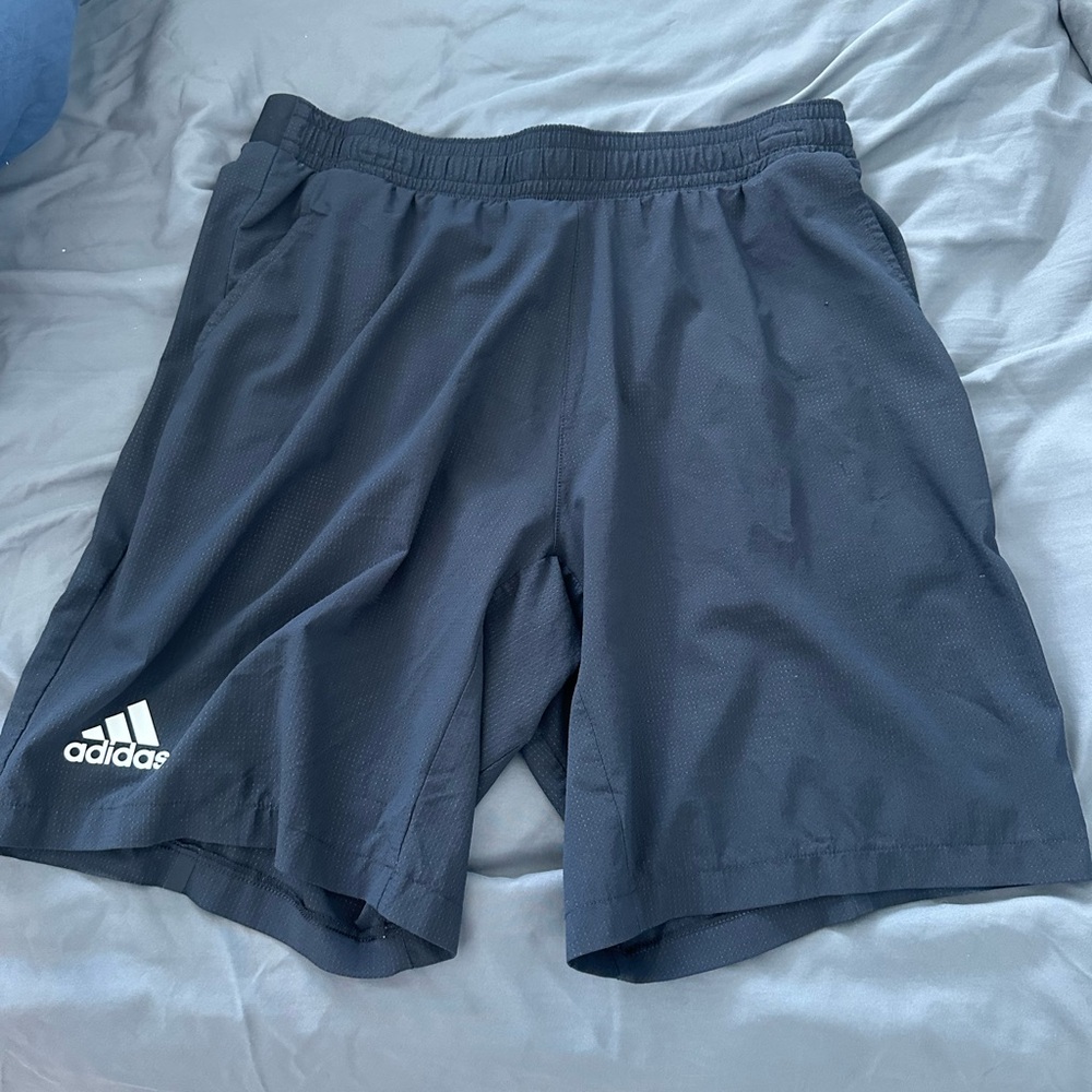 Adidas Men's Navy Athletic Shorts